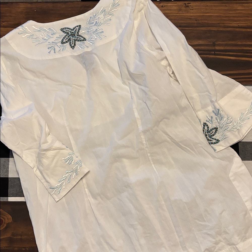Soft surroundings XL cover up tunic - Picture 4 of 7
